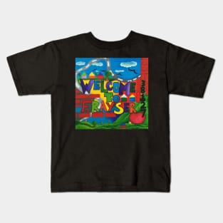 W2F Welcome To Frayser: The Places To Go Kids T-Shirt